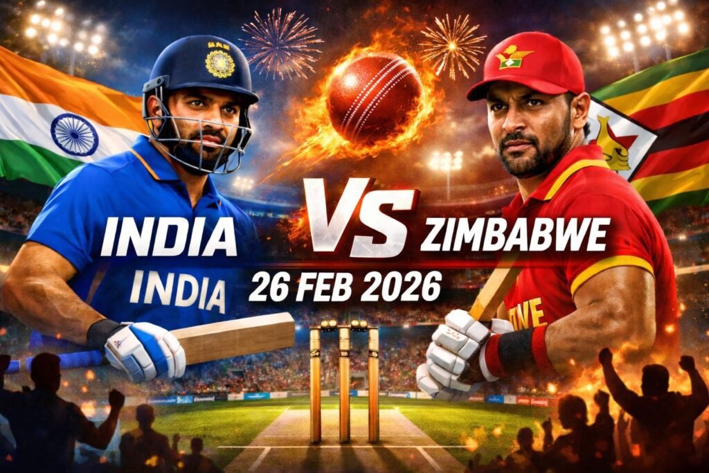 India vs Zimbabwe match
