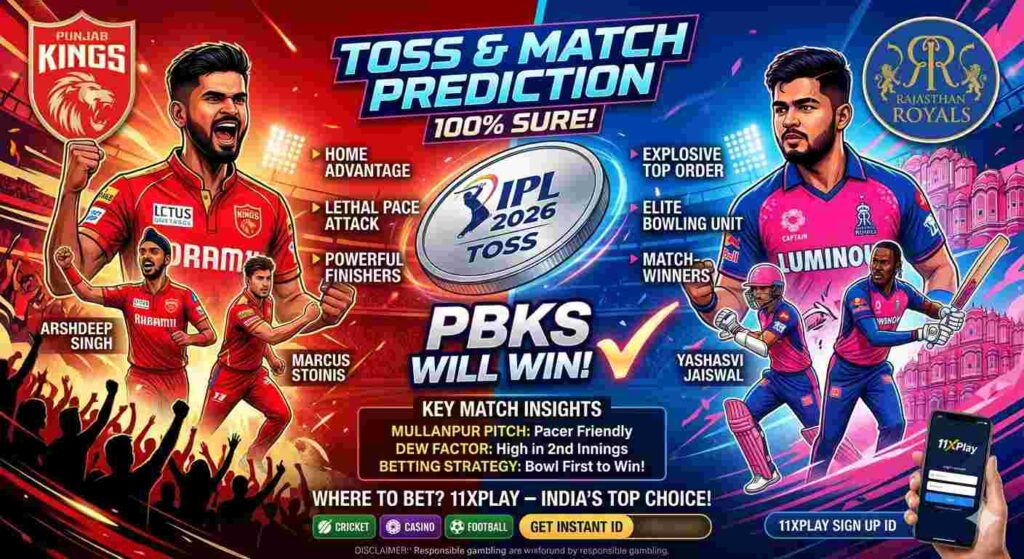 PBKS vs RR Toss