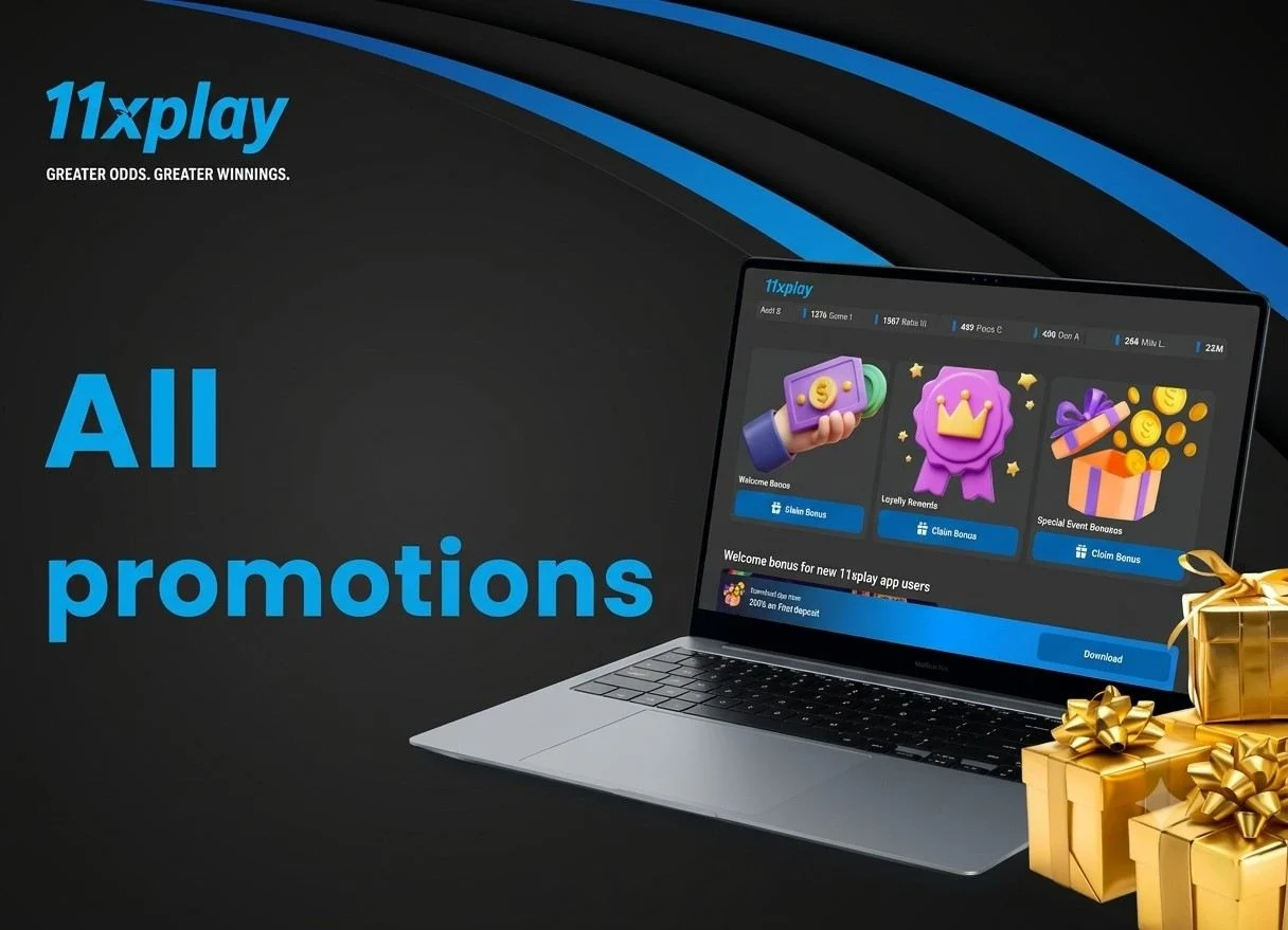 11xplay promotion categories featuring deposit incentives, cashback offers, referrals, and loyalty benefits.