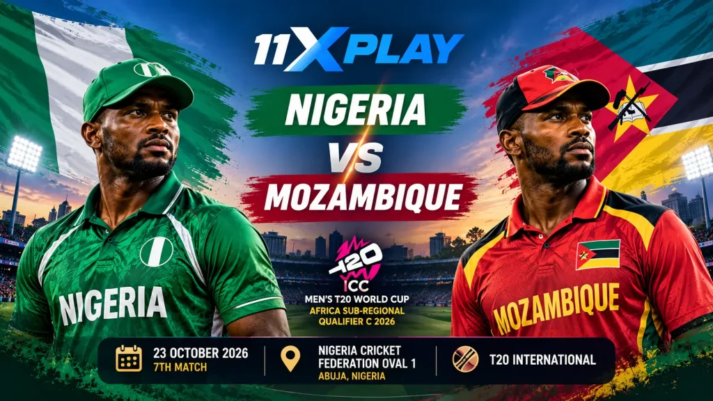 Nigeria vs Mozambique 2026 T20 Cricket Match Preview, Team Squads and Match Information