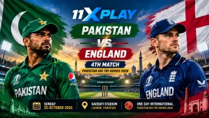 Pakistan vs England 4th Match 2026 – Pakistan ODI Tri-Series match preview, schedule and team updates.